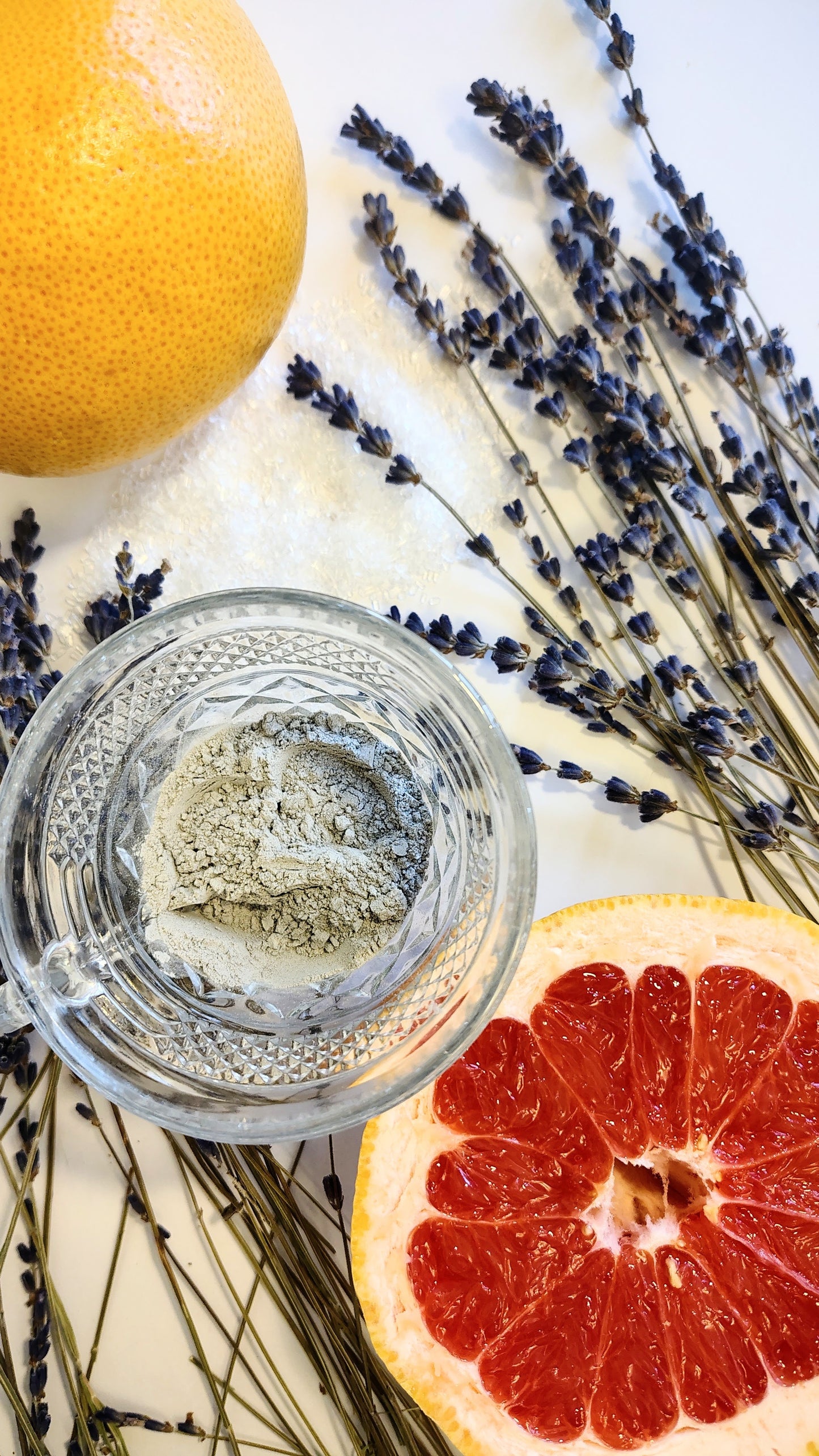 Grapefruit Lavender Salt Body Scrub