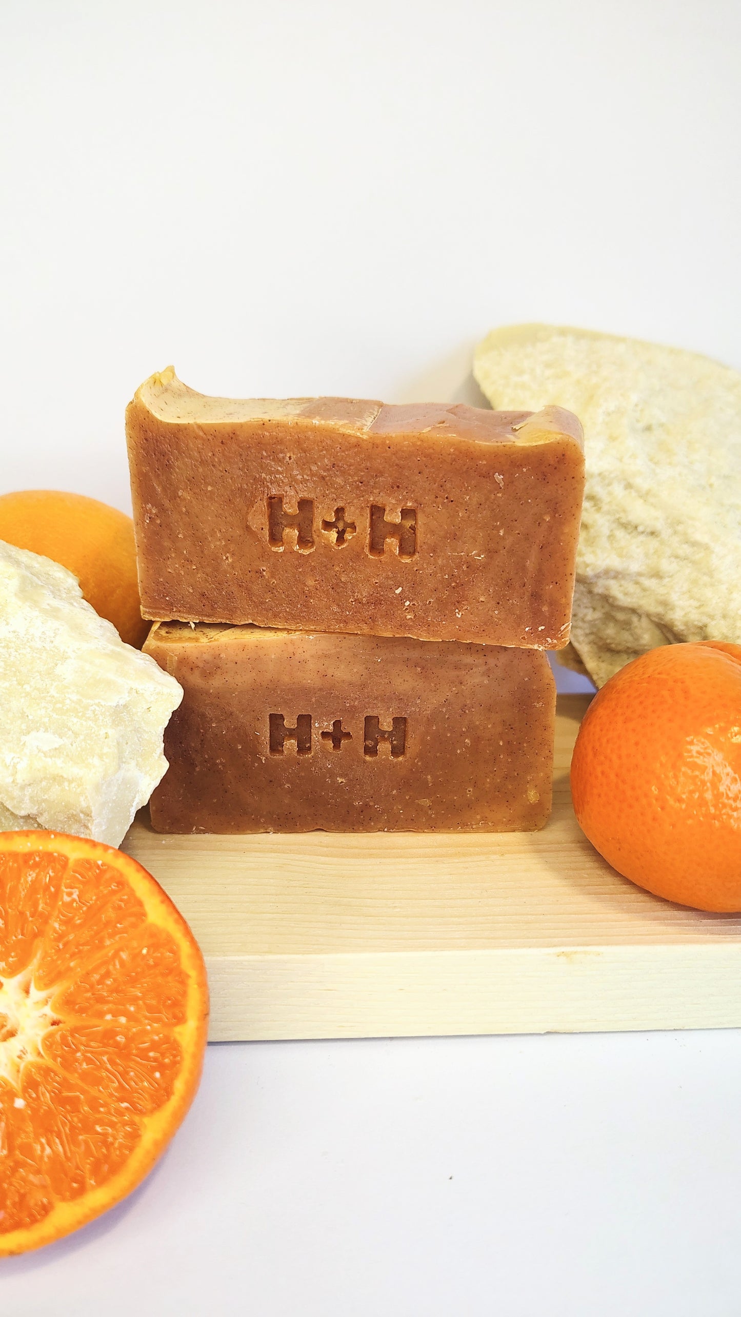 Rustic Orange Cold Process Bar Soap